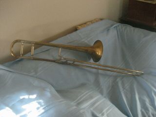 Vintage C.  C.  Conn Connstellation Trombone W - Bach 7 Mouthpiece/serial 529805