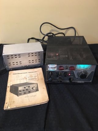 Drake Tr - 4 Sideband Transceiver Vintage Ham Radio Power Supply 120/240 V Late Sn