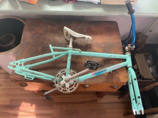 Mongoose Decade Vintage Bmx Freestyle Old School Frame And Fork And Parts