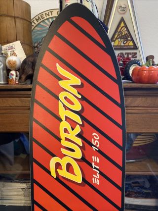 Burton Elite 150 Snowboard Vintage 1987 - Board Only - Rare 2