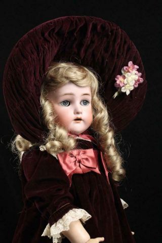 Simon Halbig Kammer Reinhardt W 24 " Doll Antique German Bisque Head Compo Body