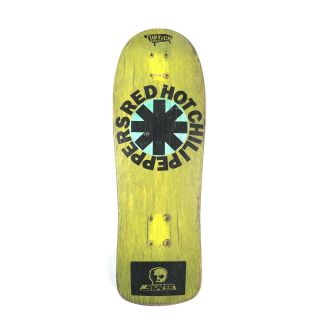 Vtg 80s Rhcp Skull Skates Skateboard Deck Red Hot Chili Peppers Vandals Hosoi