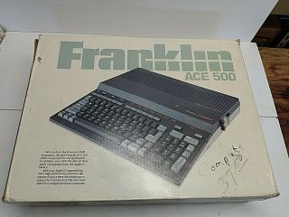 Vintage Franklin Ace 500,  with manuals & disks 2