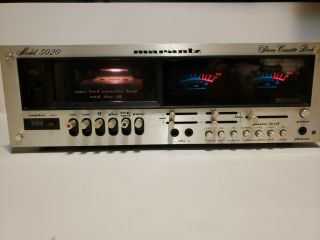Vintage Marantz Model 5020 Stereo Cassette Deck Everything As Should