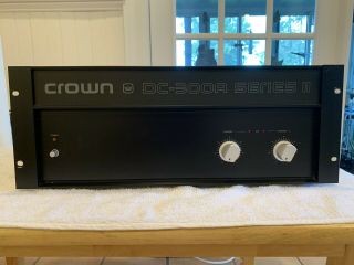 Crown Dc - 300a Series Ii 2 - Channel Stereo Or Mono Power Amplifier Vintage