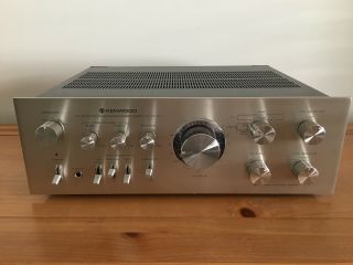 Vintage Kenwood Ka - 7100 Stereo Amplifier - W/box,  Owners Guide,  Etc