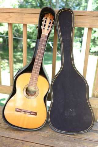 Vintage Tatay Spanish Acoustic Guitar And Case