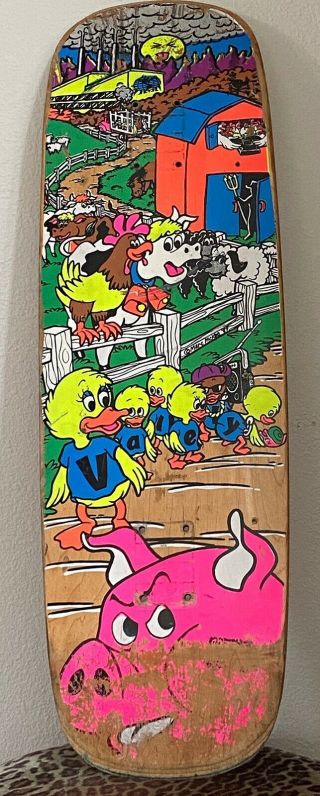 Vintage Mike Vallely World Industries Barnyard Not A Reissue