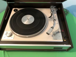 Vintage Pioneer Turntable Stereo Phonic Record Player Model PL – 7 2