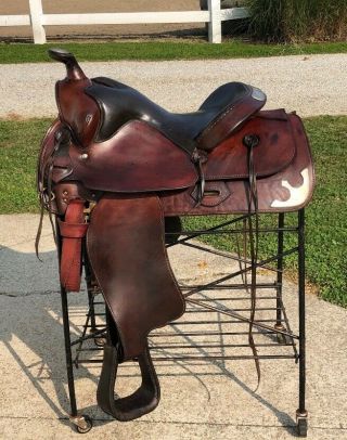 16 " Vintage Simco Western Horse Saddle 4520