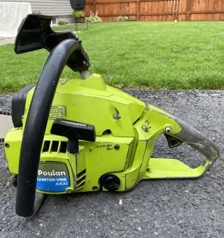 Poulan 4400 Counter Vibe Chainsaw Power Head Vintage (4200 5200 5400 8500)