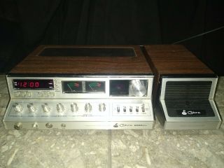 Vintage Cobra 2000 Gtl Cb Radio Base Station For Repair Dynascan With Speaker