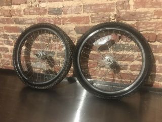 20” Vintage Mongoose Pro Class California Wheel Set Old School Bmx Rims