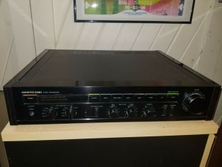 Vintage Onkyo P - 304 2 Channel Stereo Pre - Amplifier All Great