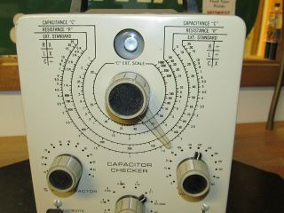 Vintage Heathkit IT - 28 Capacitance Bridge,  Capacitor Tester,  Checker 3