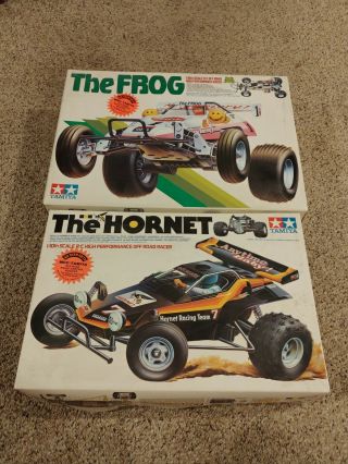 Vintage Tamiya The Frog (5841) & The Hornet (5845) Incomplete?