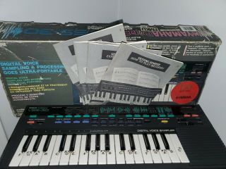 Vintage Yamaha VSS - 30 VSS30 PortaSound Voice Sampler Keyboard 32 Keys 2