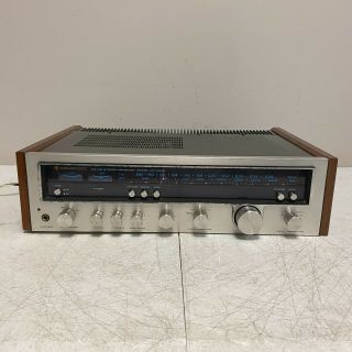 Vintage Kenwood Kr - 5600 Am/fm Stereo Receiver Tuner Amplifier Woodgrain