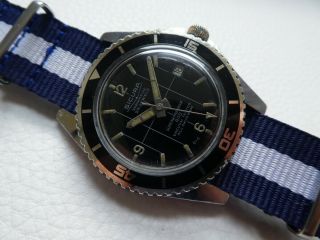 Very rare Vintage SICURA BREITLING Submarine 400 Men ' s Diver watch from 1970 ' s 2