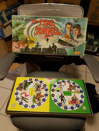 Rare Vintage Game By Ideal 1966 The Time Tunnel (abc Television)