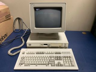 IBM PS/2 Model 30 286 Vintage Desktop PC w/ CRT Monitor & Keyboard - AS - IS 2