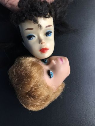 Vintage Barbie Ponytail Doll 3 (just The Head)