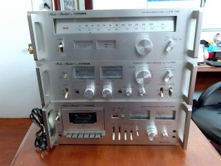 Vintage Fisher Studio Standard FM - 7000 Receiver CA - 7000 Amp CR - 7000N Cassette 2