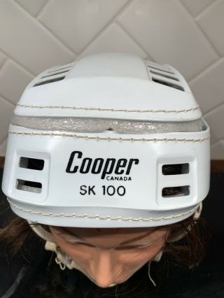 Cooper Sk100 Hockey Helmet - Vintage - Canada - Hurling Skateboarding Sk 100