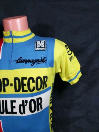 Europ Decor/Boule d`Or/Eddy Merckx 1984 Jersey Vtg 80s Santini Campagnolo 3