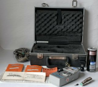 Vintage Simpson Sound Level Meter 886 Type 2 With Msha Calibrator 890 And Case