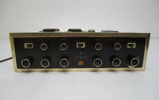 Vtg Hh Scott Stereomaster Lk - 72 Stereo Laboratory Amplifier Tube Amp Chassis