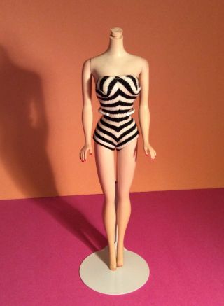 Vintage Barbie 2 Or 3 Ponytail Body,  Lovely Tm