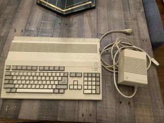 Vintage Commodore Amiga 500 With Power Supply Good Shape Read