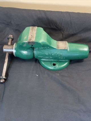 Vintage 1964 Wilton 9300N 3” Baby Bullet Machinist Anvil Bench Vise EXC COND 2
