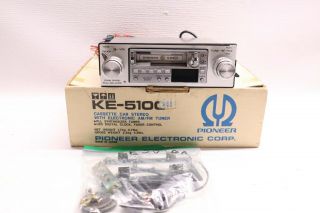 Pioneer Ke - 5100 Vintage Car Cassette Receiver Tape Deck Stereo Radio