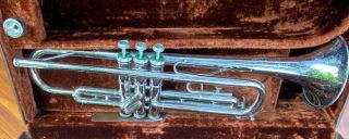 Vintage F.  E.  Olds & Son Trumpet With Hardcase
