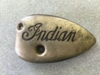 Vintage Indian Motorcycle Air Cleaner Cover Scout Chief Four