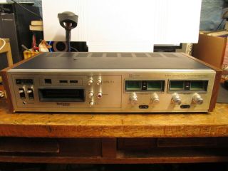 Vintage Technics By Panasonic Rs - 858us 8 - Track 4ch Recording /playback Deck