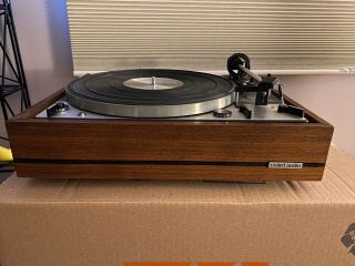 Vintage Dual 1229 Turntable,  with Dust Cover and Light 2