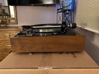 Vintage Dual 1229 Turntable,  with Dust Cover and Light 3