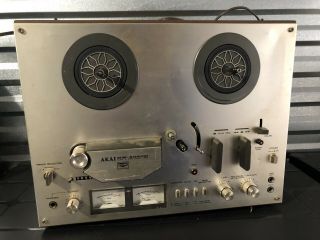 Akai Gx 4000d Vintage Reel To Reel Tape Recorder Read