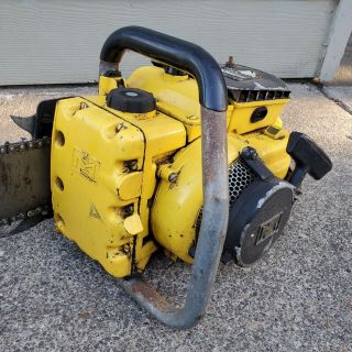 Vintage McCulloch 250 Chainsaw,  Great,  24 