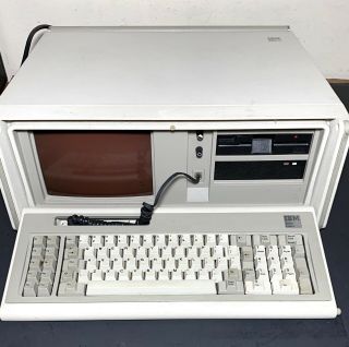 Vintage Ibm Portable Personal Computer Model 5155