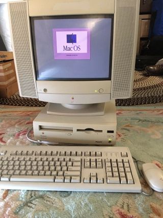 Vintage Apple Macintosh Performa 6360 With Monitor,  Keyboard,  And Mouse