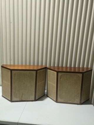 Vintage Acoustic Research Ar Lst - 2 Speakers Needs Love