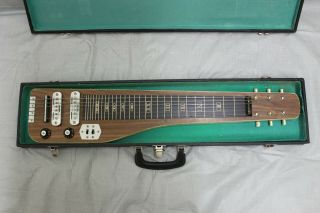 Vintage Guyatone Lap Steel Guitar W/ Case