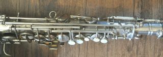 Vintage 1922 - 1923 C.  G.  Conn Alto Saxophone III9954 For Restoration 3