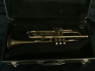 Vintage King Liberty Trumpet Hn White Cleveland Good Playing