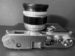 Vintage Canon VT Rangefinder Camera w L39 50mm F1.  4 Len Set 3