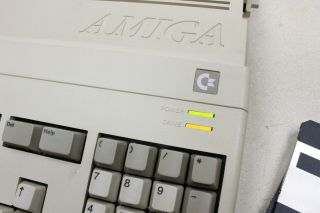 Vintage Commodore Amiga 500 Computer Power Supply Box DISCS Games 3